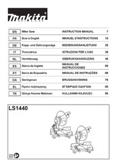 Makita LS1440 Manual De Instrucciones