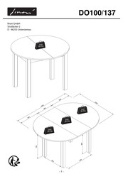 finori DO100/137 Instrucciones De Montaje