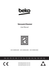 Beko VCC34801AR Manual Del Usuario