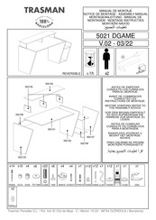 Trasman 5021 DGAME Manual De Montaje