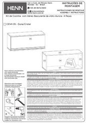 HENN Aurora CE141-35 Instrucciones De Montaje