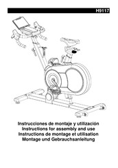 BH FITNESS H9117 Instrucciones De Montaje Y Utilización