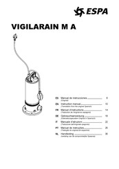 Espa VIGILARAIN M A Manual De Instrucciones