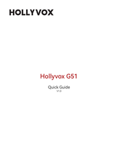 Hollyvox G51 Guia De Inicio Rapido