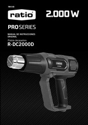 Ratio PRO R-DC2000D Manual De Instrucciones Original