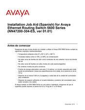 Avaya ERS 5650TD DC Manual Del Usuario