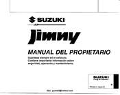 Suzuki JIMMY 1999 Manual Del Propietário