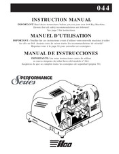 ilco PERFORMANCE 044 Manual De Instrucciones