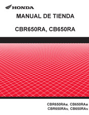 Honda CBR650RAN 2021 Manual Del Usuario