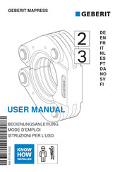 geberit MAPRESS 691.296.00.2 Manual Del Usuario