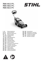 Stihl RMA 443.3 PV Manual De Instrucciones