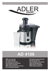 Adler europe AD 4106 Manual De Uso