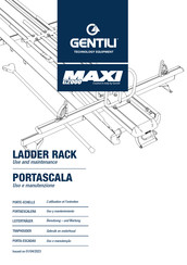 Gentili Maxi G2000 Uso Y Mantenimiento