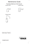 Kohler K-13462-CP Guía De Mantenimiento