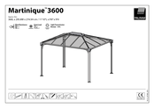 Palram Martinique 3600 Instrucciones De Montaje