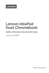 Lenovo CT-X636F Guia Del Usuario