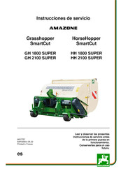 Amazone SmartCut HH 2100 SUPER Instrucciones De Servicio