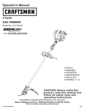 Craftsman 316.792020 Manual Del Operador