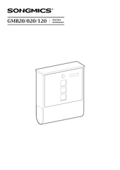Songmics GMB20 Instrucciones De Montaje