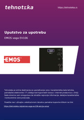 Emos EV106 Manual Del Usuario