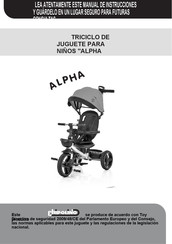 Chipolino ALPHA Manual Del Usuario