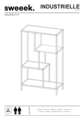 sweeek. INDUSTRIELLE INDUSHELF113BK Manual Del Usuario