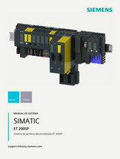 Siemens SIMATIC ET 200SP Manual De Sistema