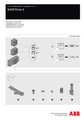 ABB SACE Emax 2 E2.2 Manual Del Usuario