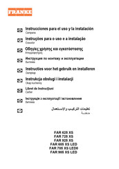 Franke 110.0389.089 Instrucciones Para El Uso Y La Instalacion