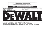 DeWalt DCHT860M1 Manual De Instrucciones