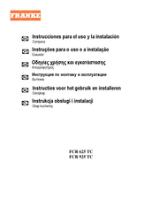 Franke 110.0196.083 Instrucciones Para El Uso Y La Instalacion