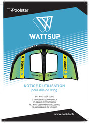 poolstar WATTSUP WINGS UP 3.2 Manual De Usuario