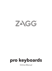 Zagg Pro 15 Manual Del Usuario