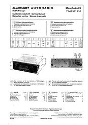 Bosch 7 643 551 410 Manual De Servicio