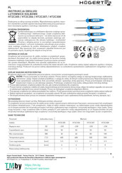 HOGERT HT2C307 Instrucciones De Uso