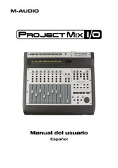 M-Audio ProjectMix I/O Manual Del Usuario