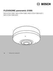 Bosch NDS-5704-F360-GOV Manual De Instalación