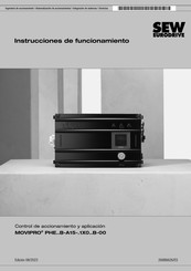 Sew Eurodrive MOVIPRO PHE B-A15- 1X0 B-00 Serie Instrucciones De Funcionamiento