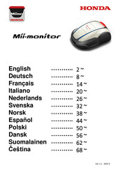 Honda Miimo Serie Manual De Instrucciones