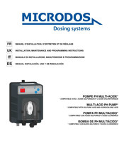 MICRODOS MP2-SPEEDY-PH Manual Instalación Uso Y Mantenimiento