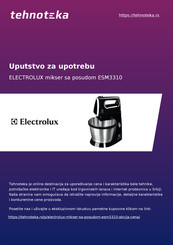 Electrolux ESM3310 Libro De Instrucciones