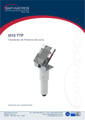 SIAP+MICROS t018 TTP Manual De Uso Y Mantenimiento