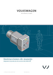 Volkswagen VAS 6558/13A Instrucciones De Manejo