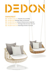 DEDON SWINGREST SwingMe Instrucciones De Montaje