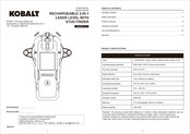 Kobalt 1098165 Manual De Instrucciones