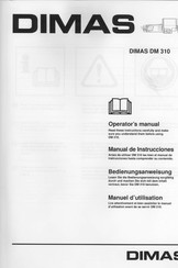 Dimas DM 310 Manual De Instrucciones