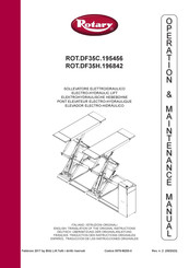 Rotary ROT.DF35H.196842 Traducción De Las Instrucciones Originales