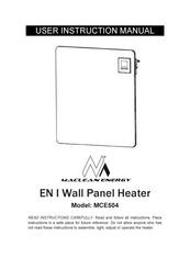 Maclean Energy MCE504 Manual De Instrucciones