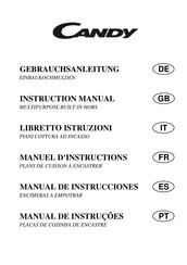 Candy PDE 32/3 Manual De Instrucciones