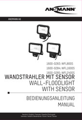 ANSMANN WFL1600S Manual De Instrucciones